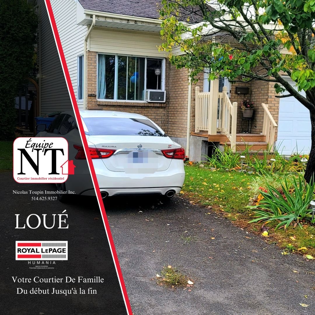 Maison louée